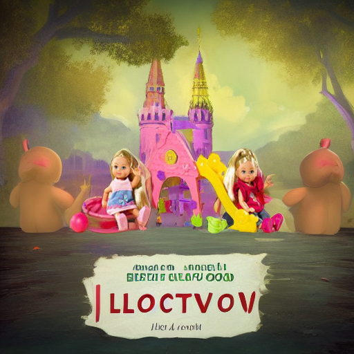 Еви с подругой на детской площадке Steffi Love
