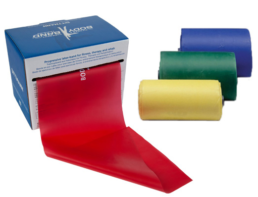 Ленточный амортизатор DITTMANN Body-Band 25 м красный