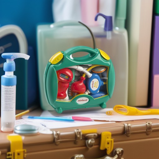 Набор Маленького доктора в чемоданчике, 5 предметов Miniland