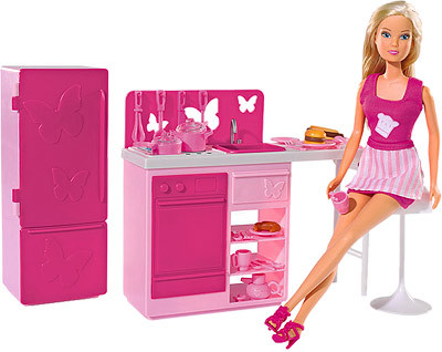 Штеффи на кухне, 19 аксессуаров Steffi Love