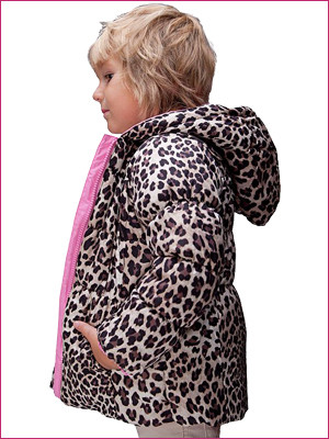 Куртка двусторонняя ЛЕОПАРД, 2 года Amy Byer