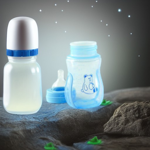 Бутылочка для кормления АНТИКОЛИК, голубая Nurtria