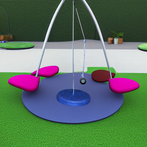 Качели-диск мягкие