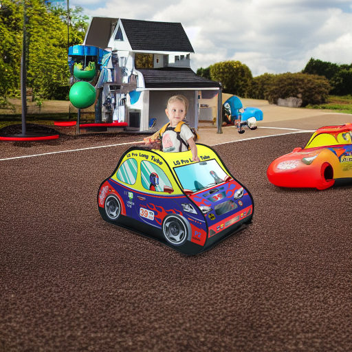 Игровой домик Гоночный автомобиль с шариками