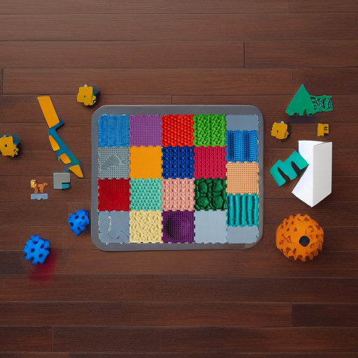 Модульный коврик ОРТОДОН Набор Богатырь