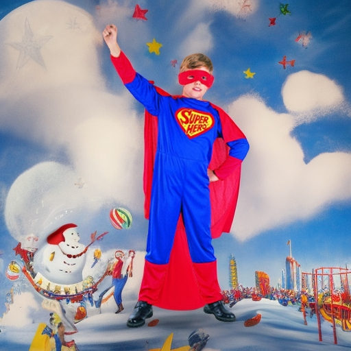 Супермен, рост 92-104 Snowmen