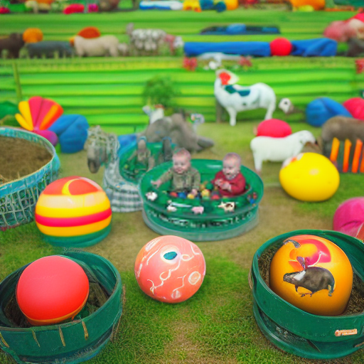 Ферма с шариками Upright