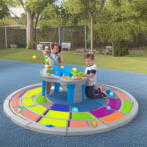 Столик для игры с шариками Трасса