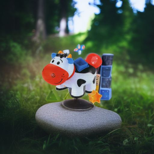 Коровка с формочками