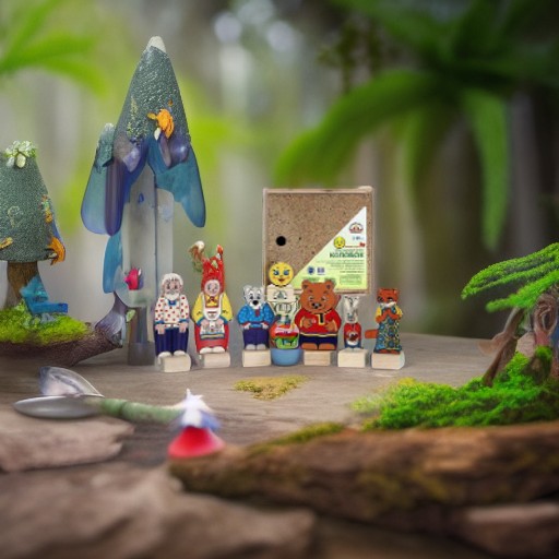 Набор ПЕРСОНАЖИ СКАЗКИ КОЛОБОК Краснокамская игрушка