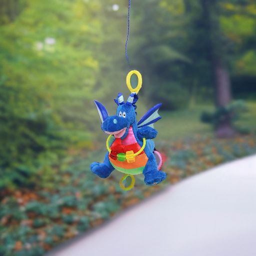 Подвесная игрушка для коляски и автокресла ДРАКОН ДЖЕКИ WeeWise