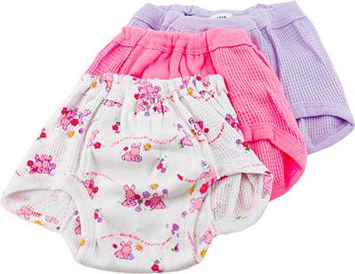 Трусики розовые, 4 года Luvable Friends