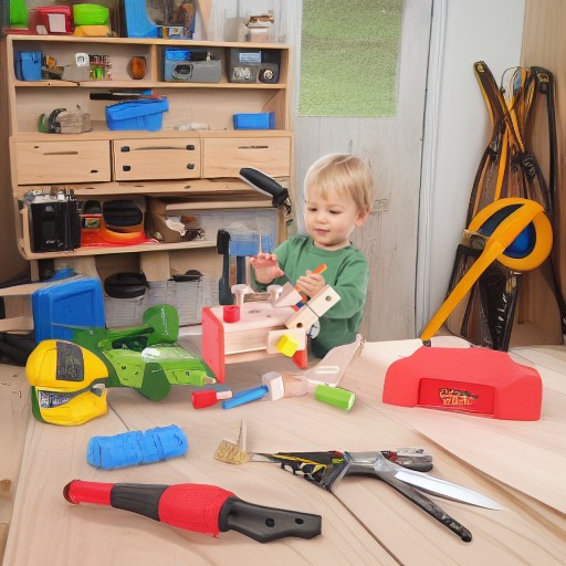 Игровой набор Маленький ящик с инструментами Wonderworld