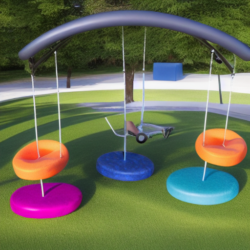 Качели-диск мягкие