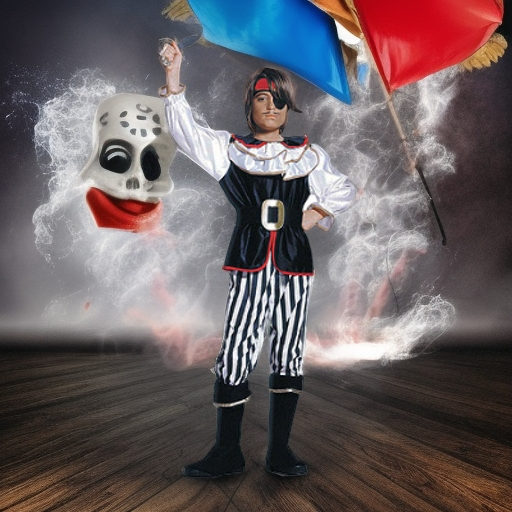 Пират, рост 140 Widmann