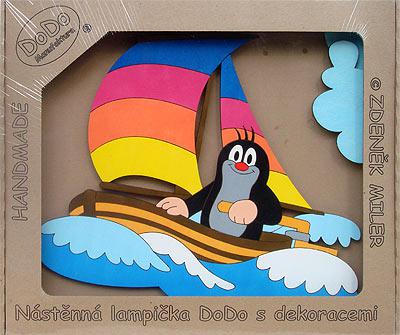 Лампа настенная КРОТ НА КОРАБЛЕ Pomy Toys