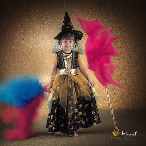 Ведьмочка золотая, рост 116 Батик