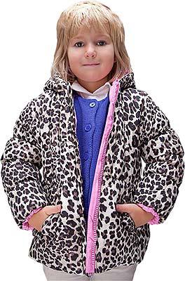 Куртка двусторонняя ЛЕОПАРД, 2 года Amy Byer