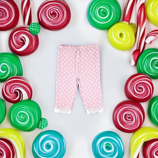 Леггинсы ГОРОШЕК розовые, 0-3 месяца Luvable Friends