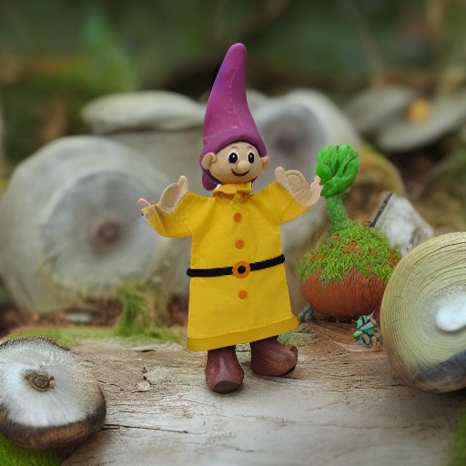 Кукла на руку ГНОМ ПРОСТАЧОК Moravska Ustrenda Brno