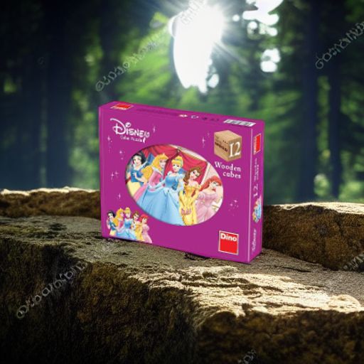Кубики с картинками ПРИНЦЕССЫ ДИСНЕЯ Dino