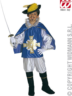 Мушкетер синий, рост 128 Widmann