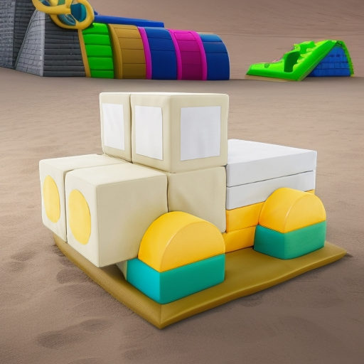 Мягкие игровые блоки Пикап Pastel Romana