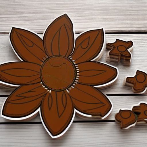 Пазл деревянный РОСТ ПОДСОЛНУХА, 4 слоя Rolf