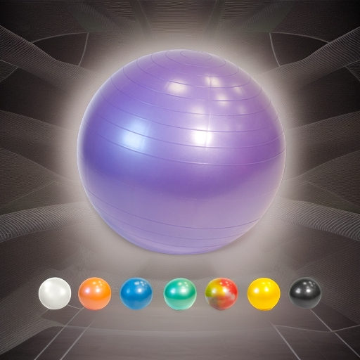 Мяч гимнастический фитбол GYMNIC PLUS 65 см, фиолетовый Ledraplastic