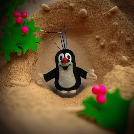 Игрушка на пальчик КРОТ Moravska Ustrenda Brno