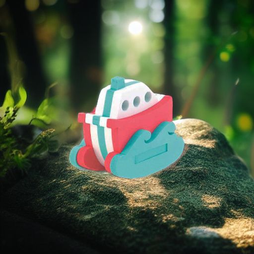 Игрушка-конструктор для ванны КОРАБЛИК El'Basco