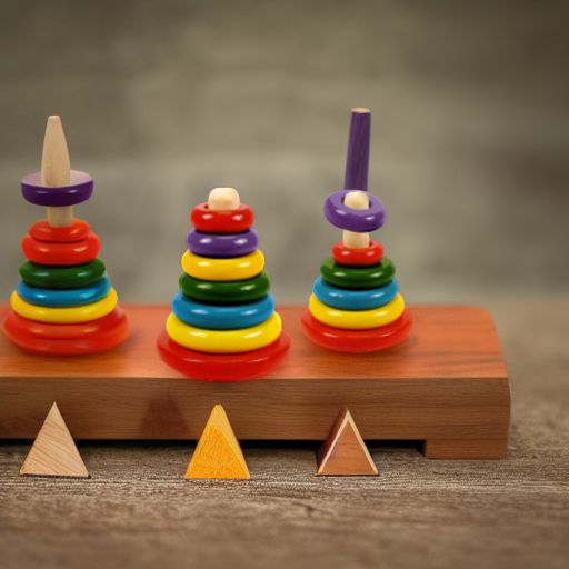 Пирамидка деревянная Woody