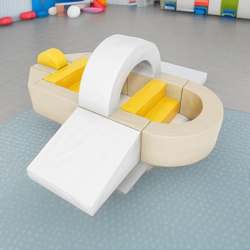 Мягкие игровые блоки Авиалайнер Pastel Romana