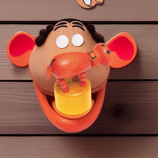 Марионетка Бегемотик Woody