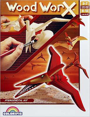 Модель деревянная ПТЕРОДАКТИЛЬ Colorific