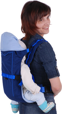 Рюкзак-кенгуру BabyActive Simple, синий Чудо-Чадо