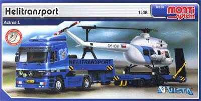 Модель сборная ПЕРЕДВИЖНАЯ ВЕРТОЛЕТНАЯ ПЛАТФОРМА MS58 Vista