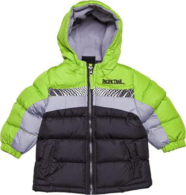 Куртка со светоотражающими полосками (черная), 3 года PacificTrail