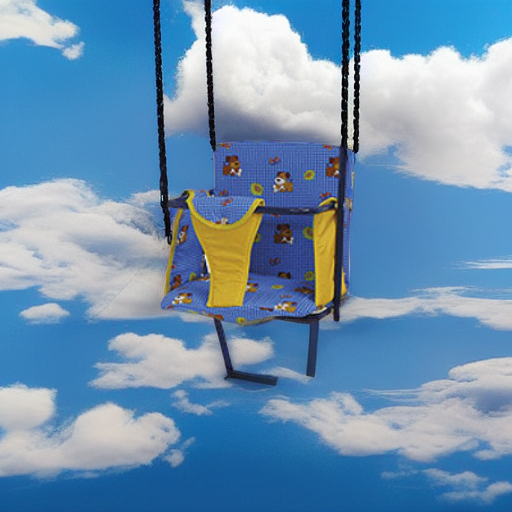 Качели напольные ВЕТЕРОК синие Globex