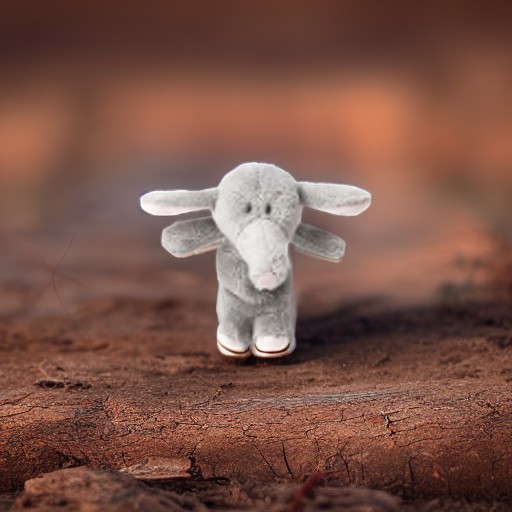 Кукла на пальчик СЛОН Teddykompaniet