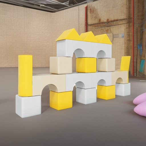 Мягкие игровые модули Колизей Pastel Romana