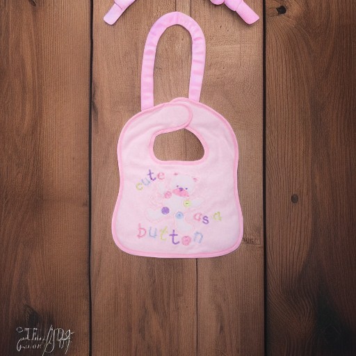 Нагрудник КОТИК, розовый Luvable Friends