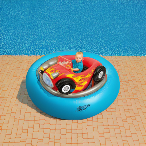 Надувной сухой бассейн ГОНОЧНАЯ МАШИНА с шариками Upright
