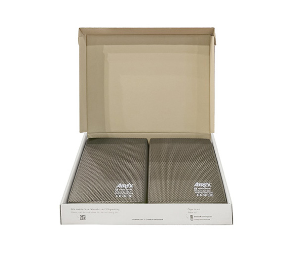 Балансировочная подушка AIREX Balance Pad Mini Duo 25х41х6 см лава, 2 штуки