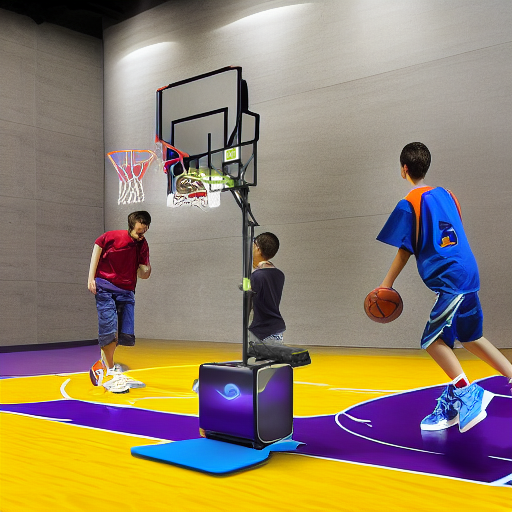 Баскетбольная система передвижная Звезда