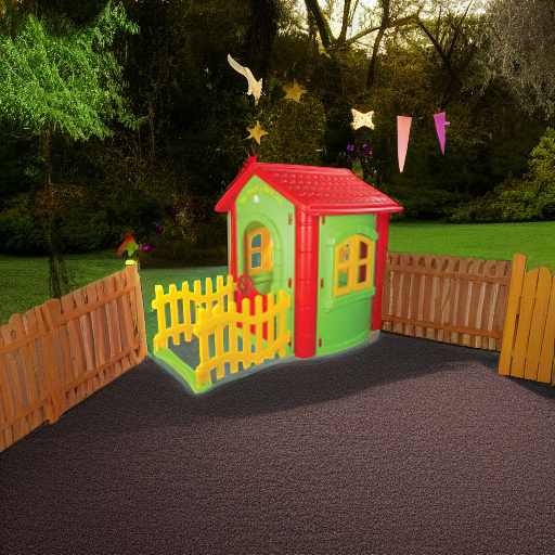 Домик игровой MAGIC с забором Pilsan