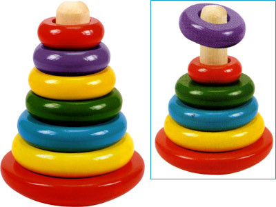 Пирамидка деревянная Woody