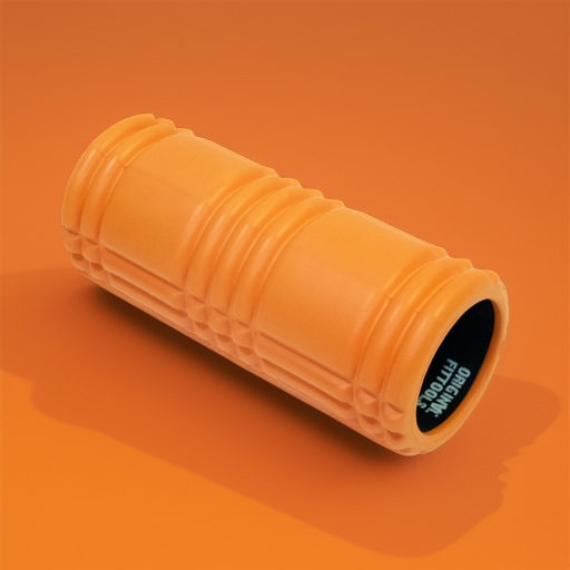 Цилиндр массажный 32,5 см оранжевый