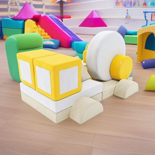 Мягкие игровые блоки Автофургон Pastel Romana