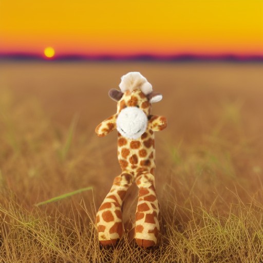 Кукла на пальчик ЖИРАФ Teddykompaniet